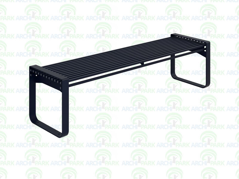 Ławka bez oparcia FINEZJA stalowa - Archipark
